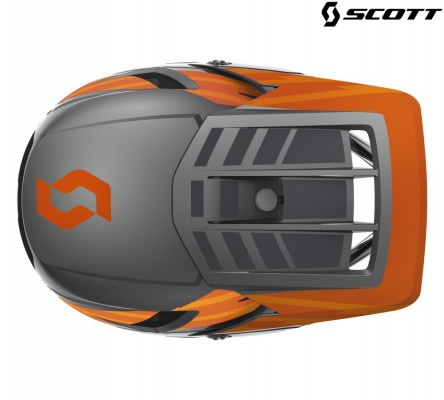 Фулфейс шлем Scott Nero Plus black/orange