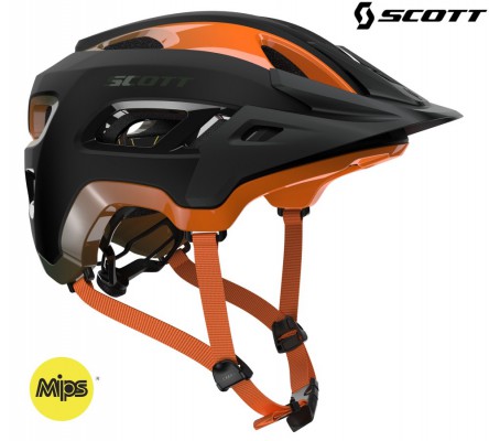 Велокаска Scott Stego metal green/orange