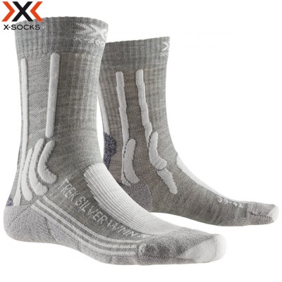 Женские треккинговые термоноски X-Socks Trek Silver