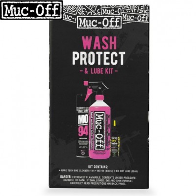 Набор для мойки Muc-Off Wash Protect and Dry Lube kit