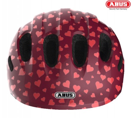 Детский шлем ABUS Smiley cherry heart