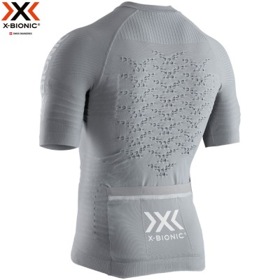 X-bionic Effector 4.0 Bike zip shirt серая