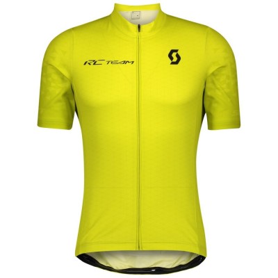 Велофутболка Scott RC Team 10 2021 желтый