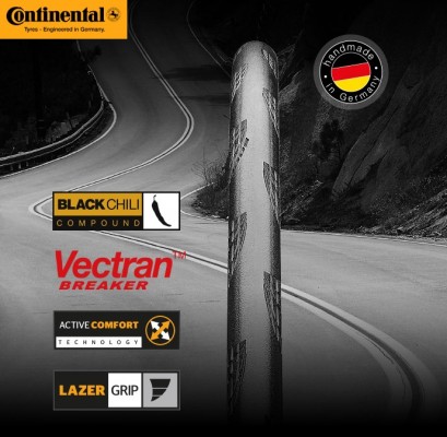 Continental Grand Prix 5000 black/transparent