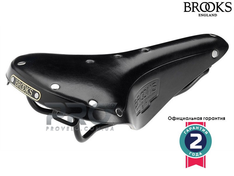Brooks B17 Standard - классическое кожаное седло для катания на туристическом велосипеде каждый день. 