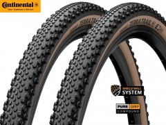 Комплект велопокрышек Continental Terra Trail ShieldWall коричневая