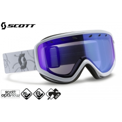 Лыжная маска Scott Capri white silver