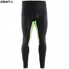 Термобелье Craft Active Extreme 2.0 Pants Men 1904497 черно зеленый