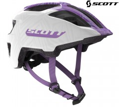 Детский велошлем Scott Spunto white/purple