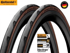 Комплект велопокрышек Continental Grand Prix 5000 700x25c black/transparent